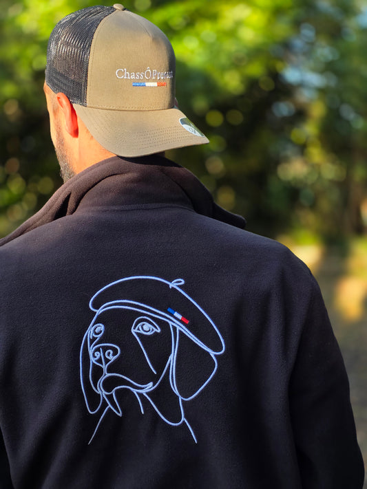 POLAIRE FULL ZIP GAMME VUKO brodée