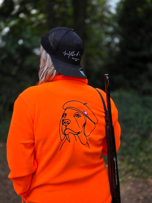 POLAIRE FULL ZIP brodée