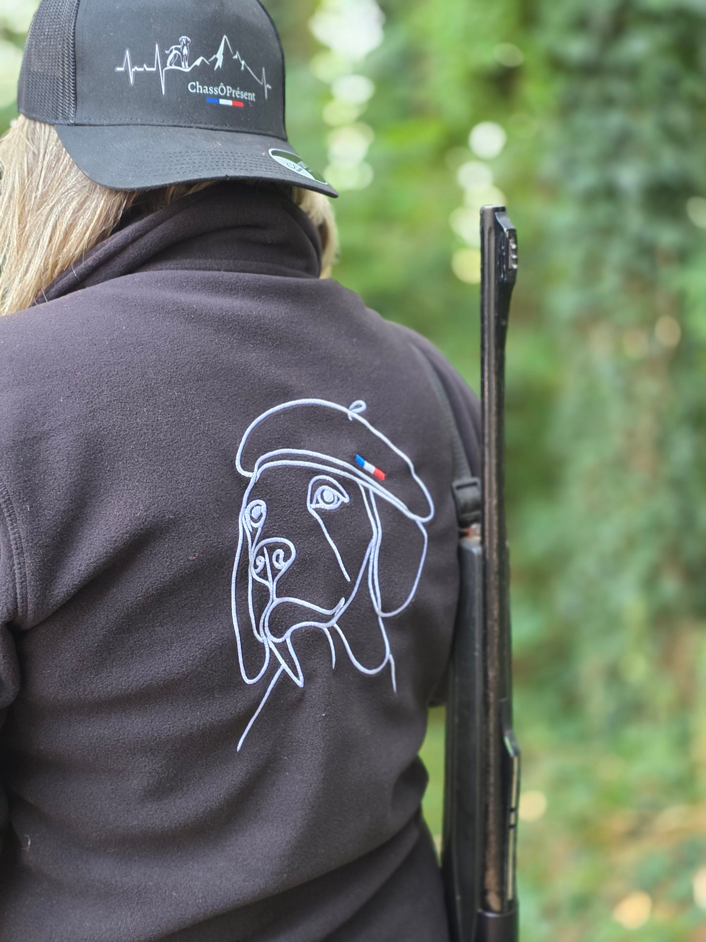 POLAIRE FULL ZIP  GAMME VUKO brodée