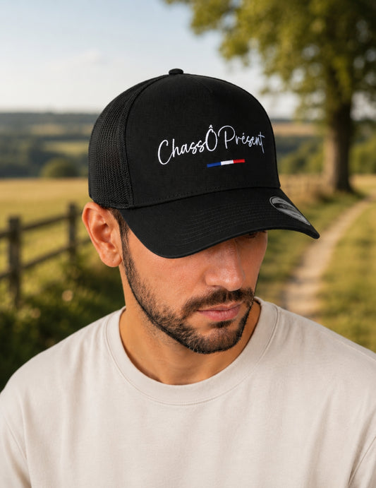 casquette signature noir