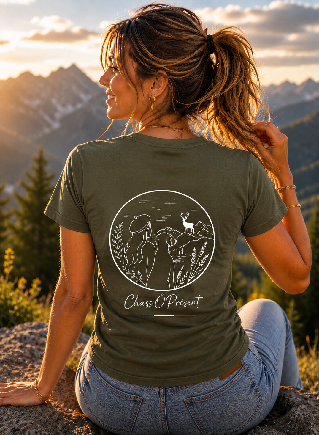 T-shirt élégance femme