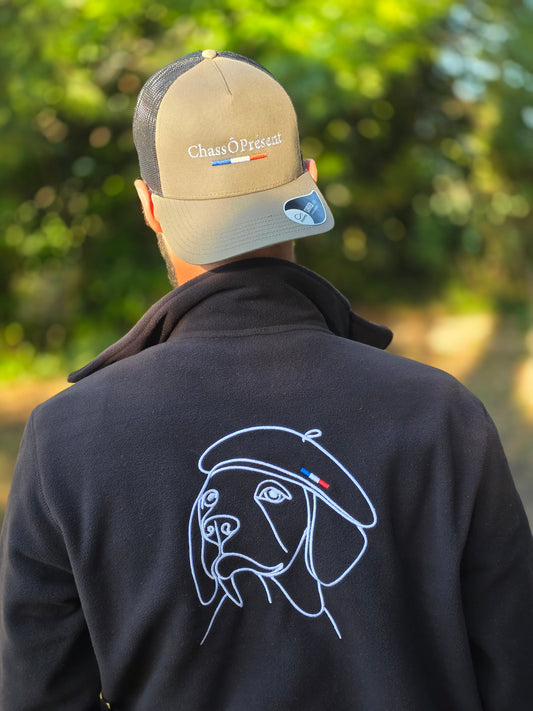 POLAIRE FULL ZIP  GAMME VUKO brodée