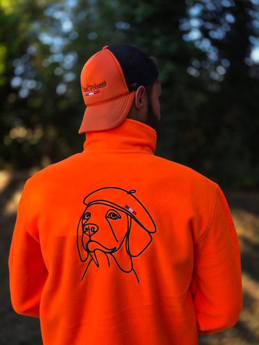 POLAIRE FULL ZIP brodée