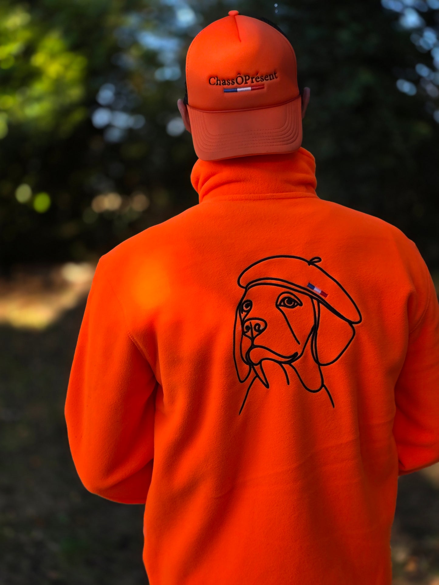 POLAIRE FULL ZIP brodée