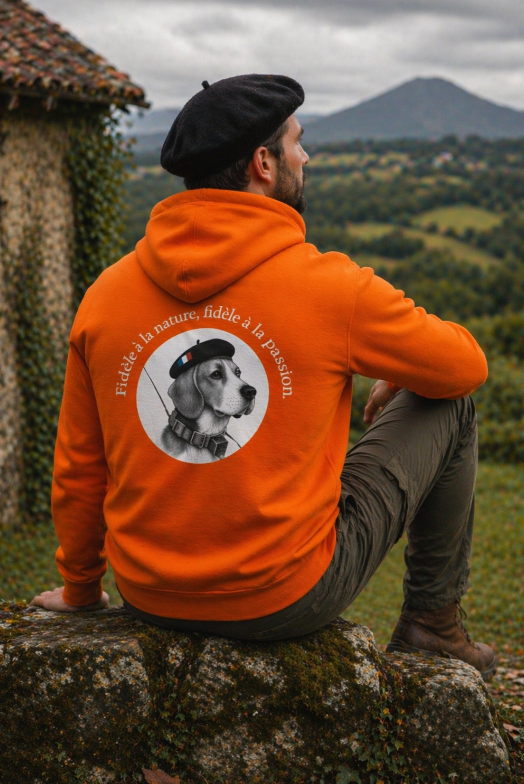 Sweat à capuche gamme beagle
