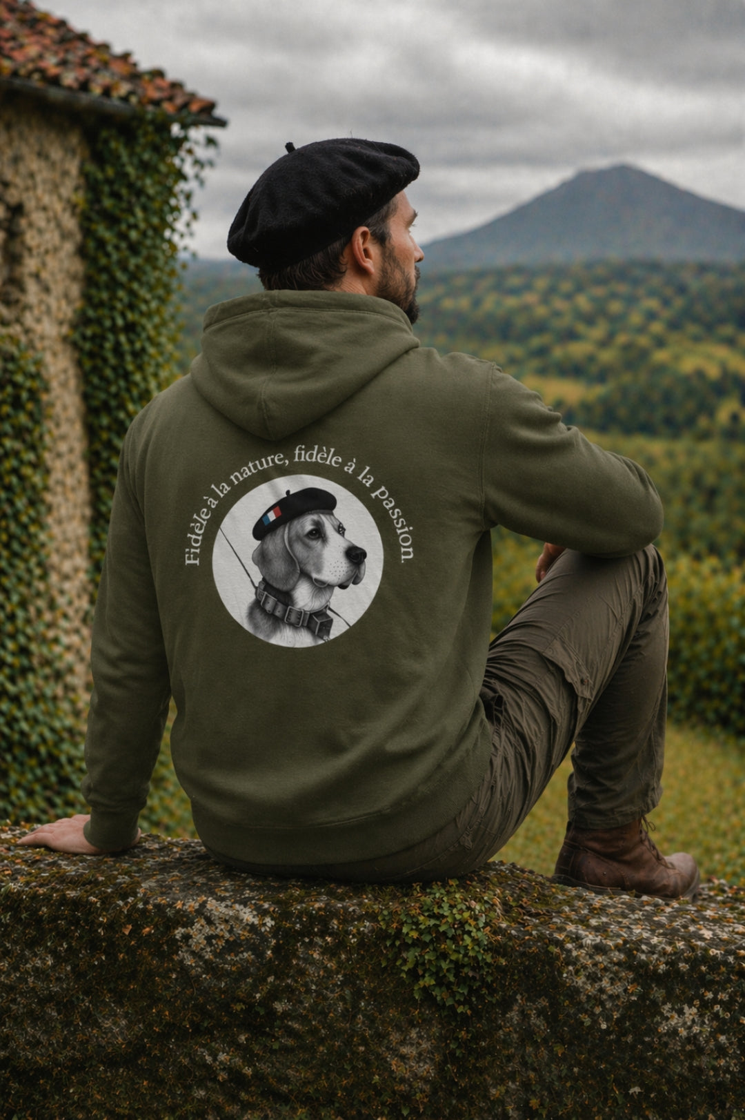 Sweat à capuche gamme beagle