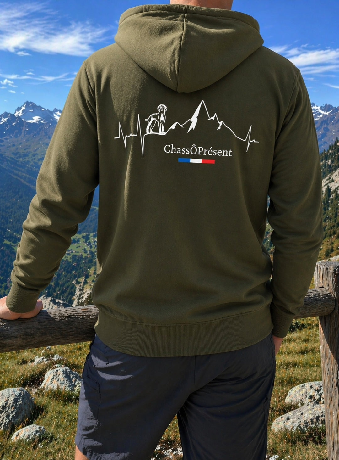SWEAT à capuche gamme LIGNE DE VIE