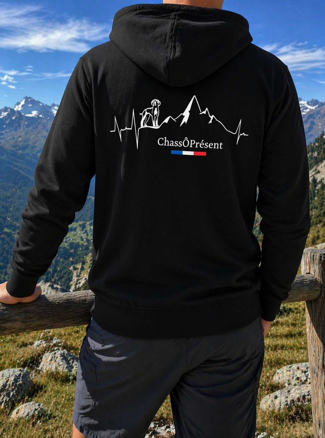 SWEAT à capuche gamme LIGNE DE VIE