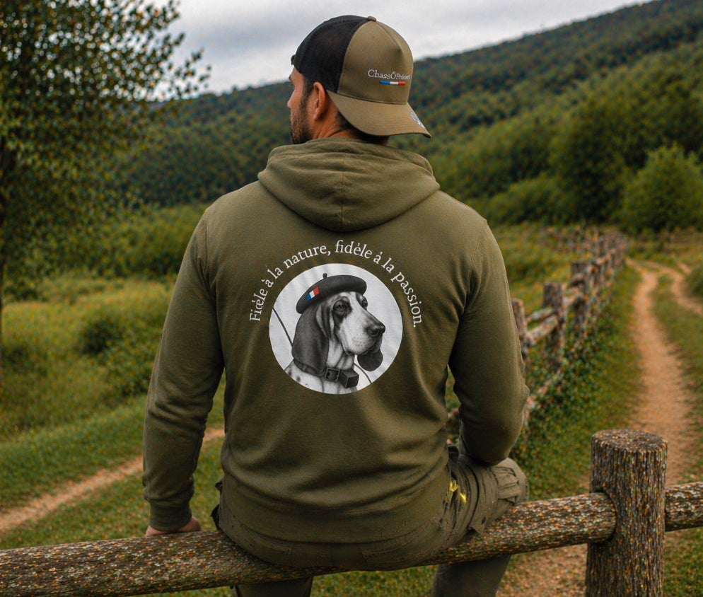 Sweat à capuche gamme saintongeois
