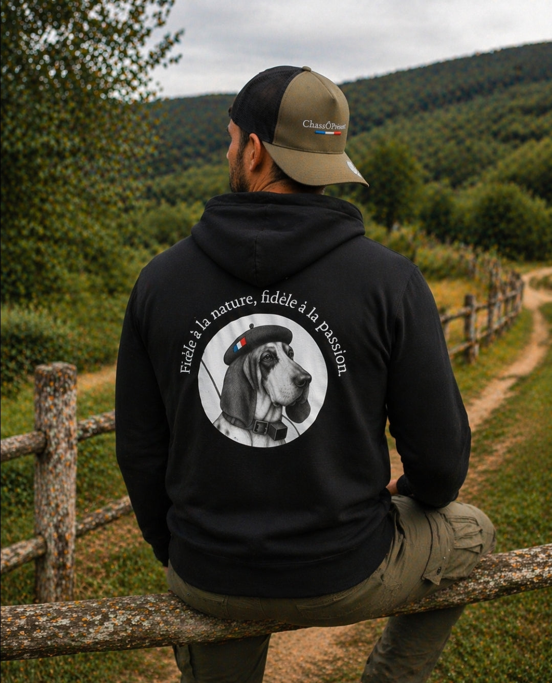 Sweat à capuche gamme saintongeois