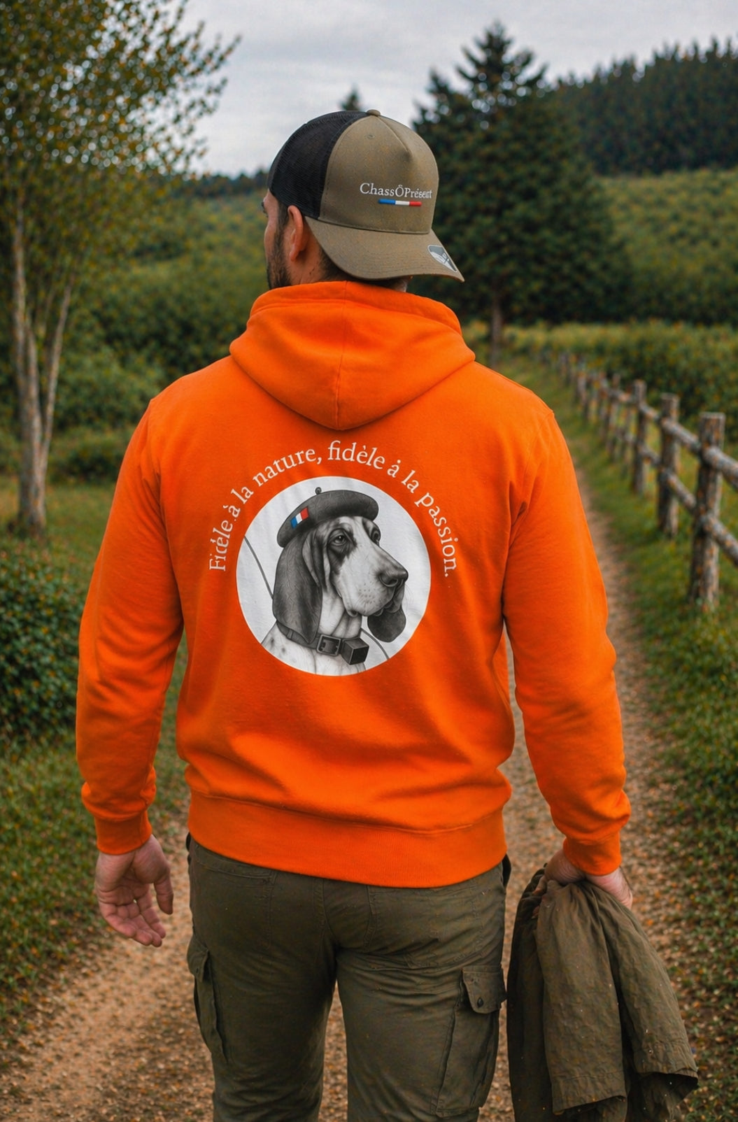 Sweat à capuche gamme saintongeois