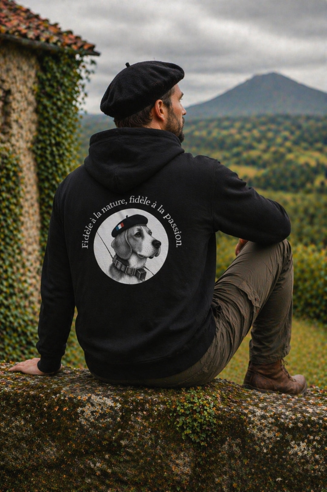 Sweat à capuche gamme beagle