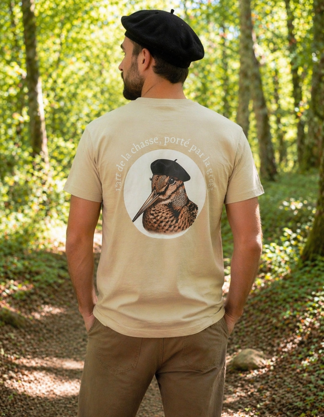 tee shirt  gamme bécasse